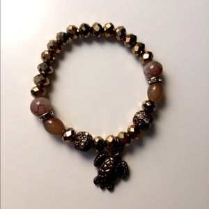 Good luck turtle bracelet